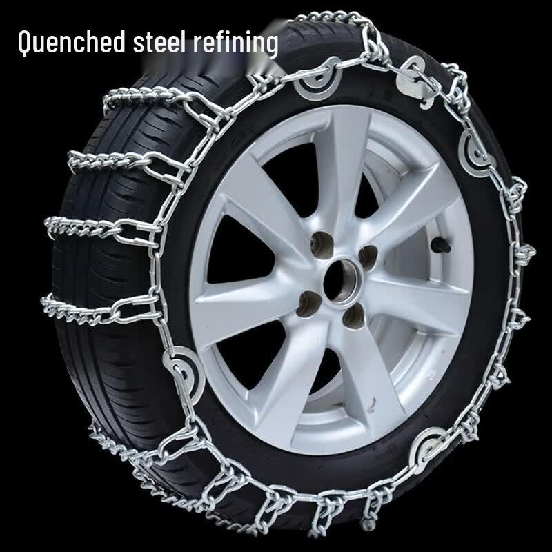 Heisidike Car Anti-Skid Tire Chains Universal Car/SUV