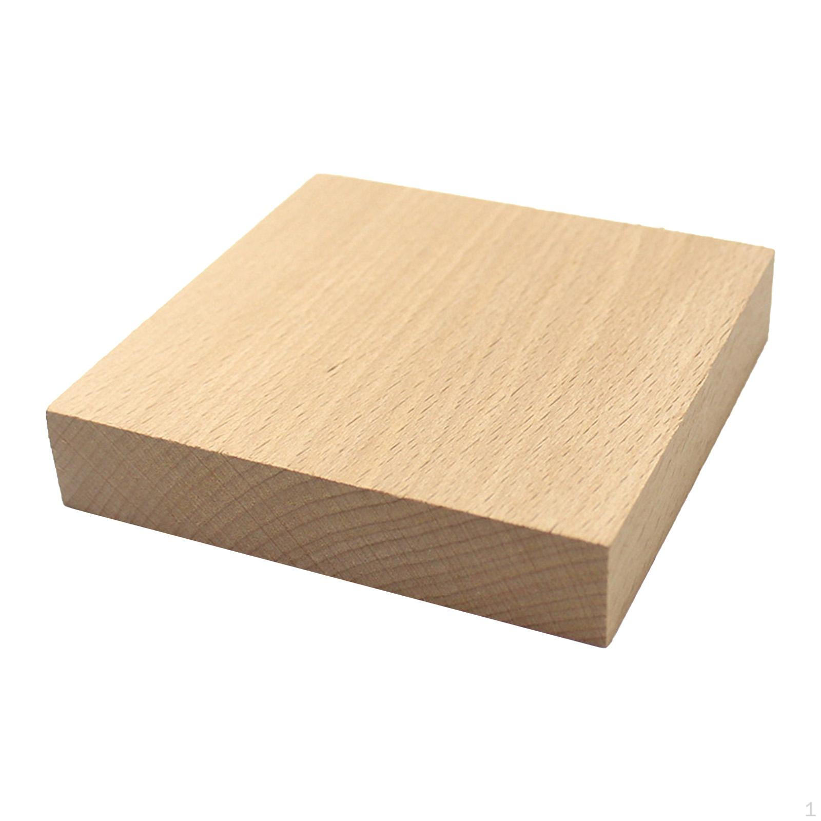 23 Basswood Carving Blocks, Blanks, Model Building Blocks Made of Beechwood, And 10cmx10cmx2cm