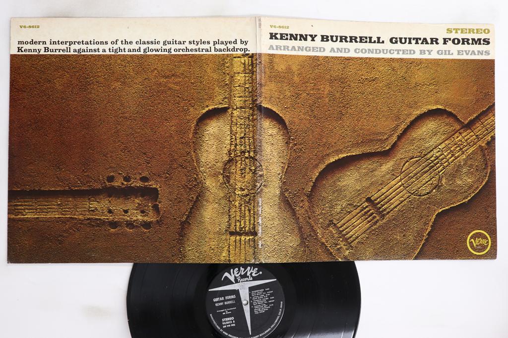LP Record KENNY BURRELL - Guitar Forms V68612 VERVE 1965 US Jazz Used