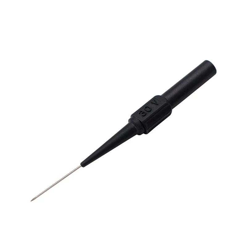 Multimeter Test Lead Extention Back Piercing Needle Tip Probes Autotools Automotive Car Repair Kit Machine 30V Diagnostic Tools