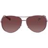 Michael Kors Chelsea Burgundy Gradient Pilot Ladies Sunglasses Mk5004 11588h 59