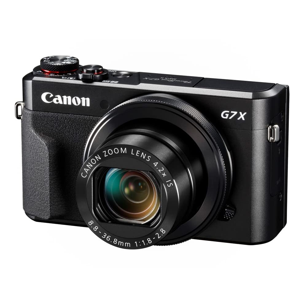 

Цифровий фотоапарат Canon PowerShot G7 X MarkII, датчик типу оптичного масштабування PSG7X MarkII 4.2x 1.0 чорний