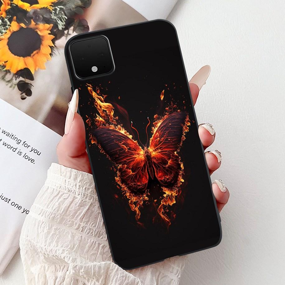 Pour Google Pixel 4 XL Coque Pixel XL4 Housse Marbre de Luxe Dessin Animé Silicone Souple TPU Étuis de Téléphone Pour Google Pixel 4XL G020J Pare-chocs