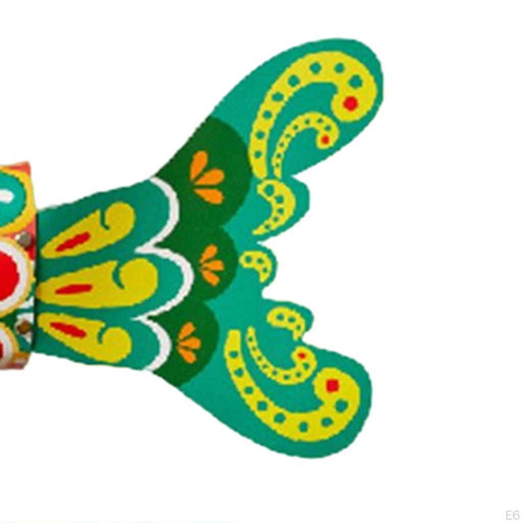 Handheld Koi Fish Lantern DIY Making Material for Chinese Year Mid Autumn Decoration