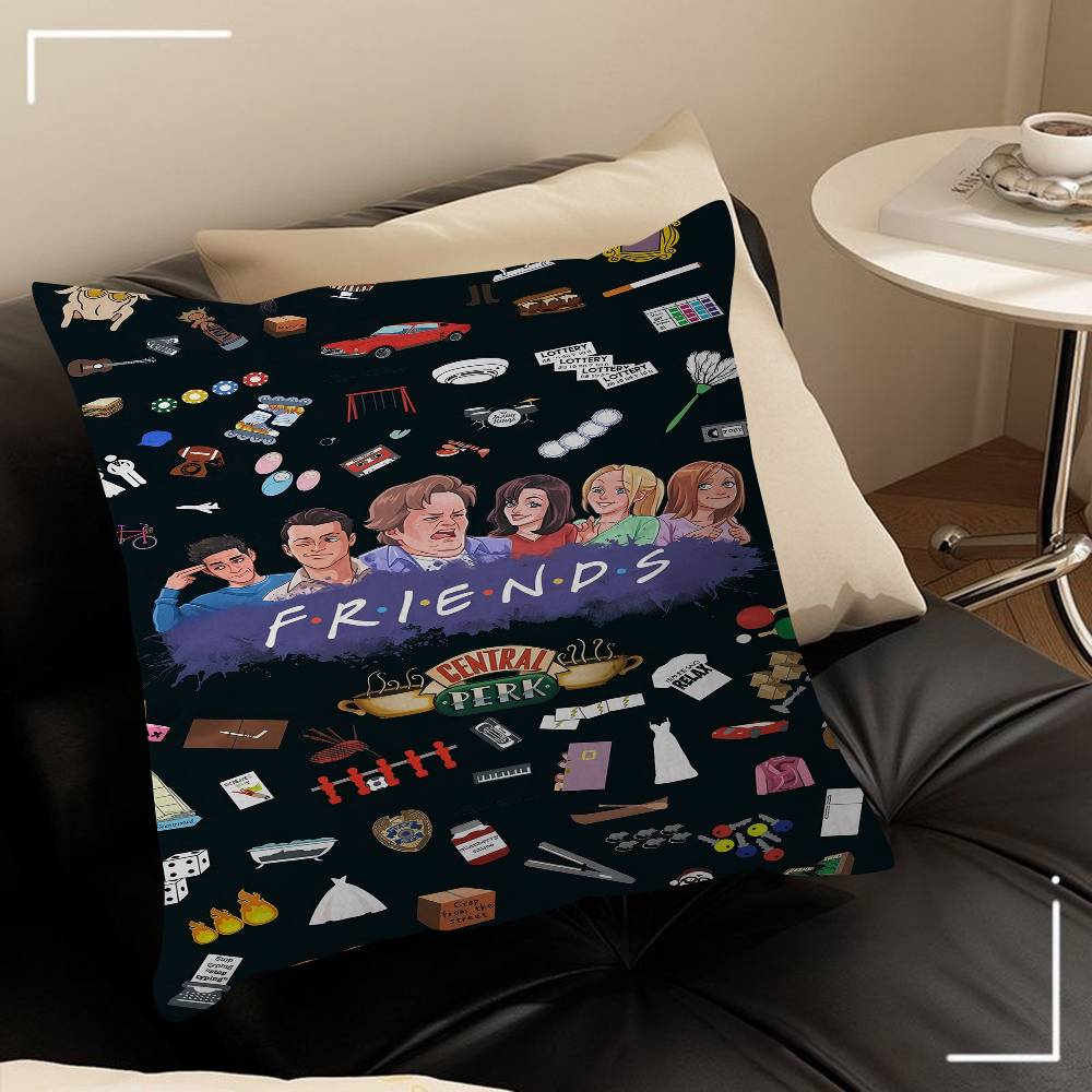 Classic F-Friends Tv Show Maple Design Cushion Cover Happy Autumn Harvest Decor Holiday Decorati Pillow Cover