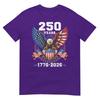 250 Anniversary Usa Patriotic 250 Years American 4th Of July TShirt