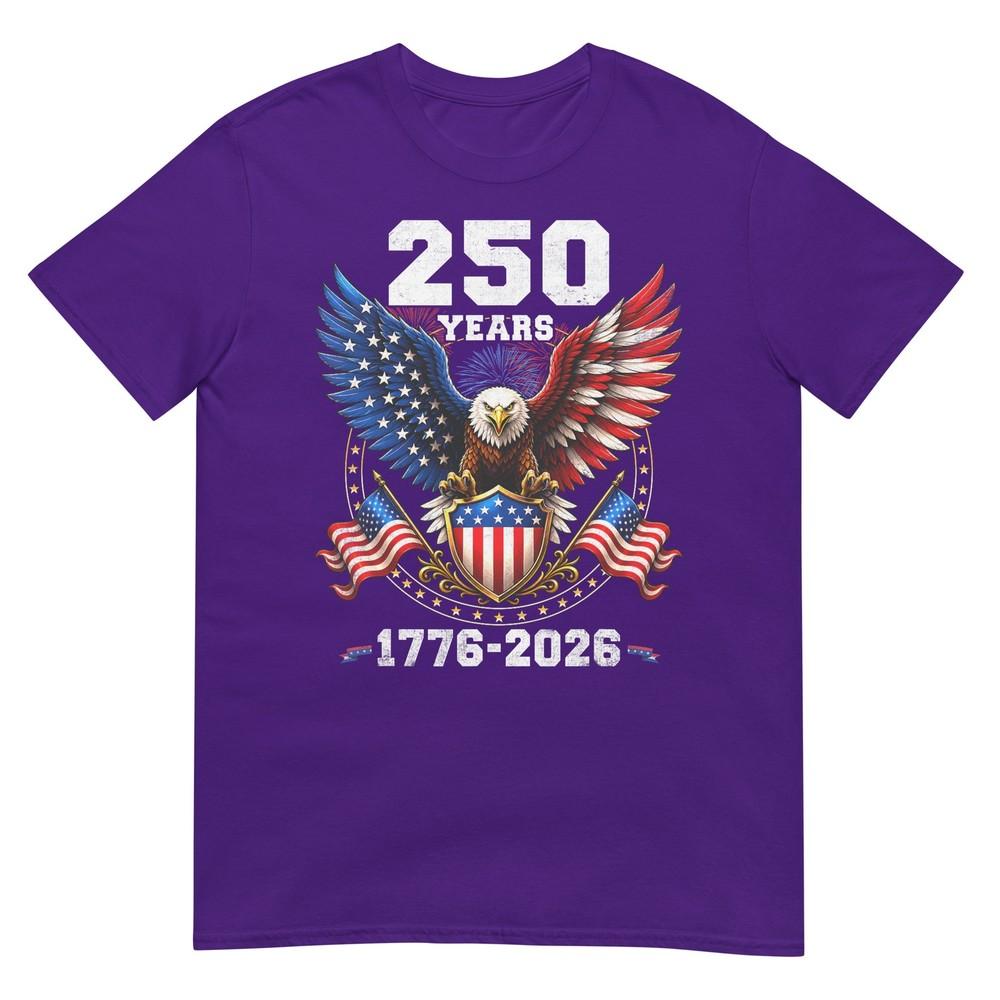 250 Anniversary Usa Patriotic 250 Years American 4th Of July TShirt