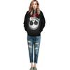 Women Hoodies Men Sweatshirt Snow Man Print Christmas Gift Casual Pullover Top