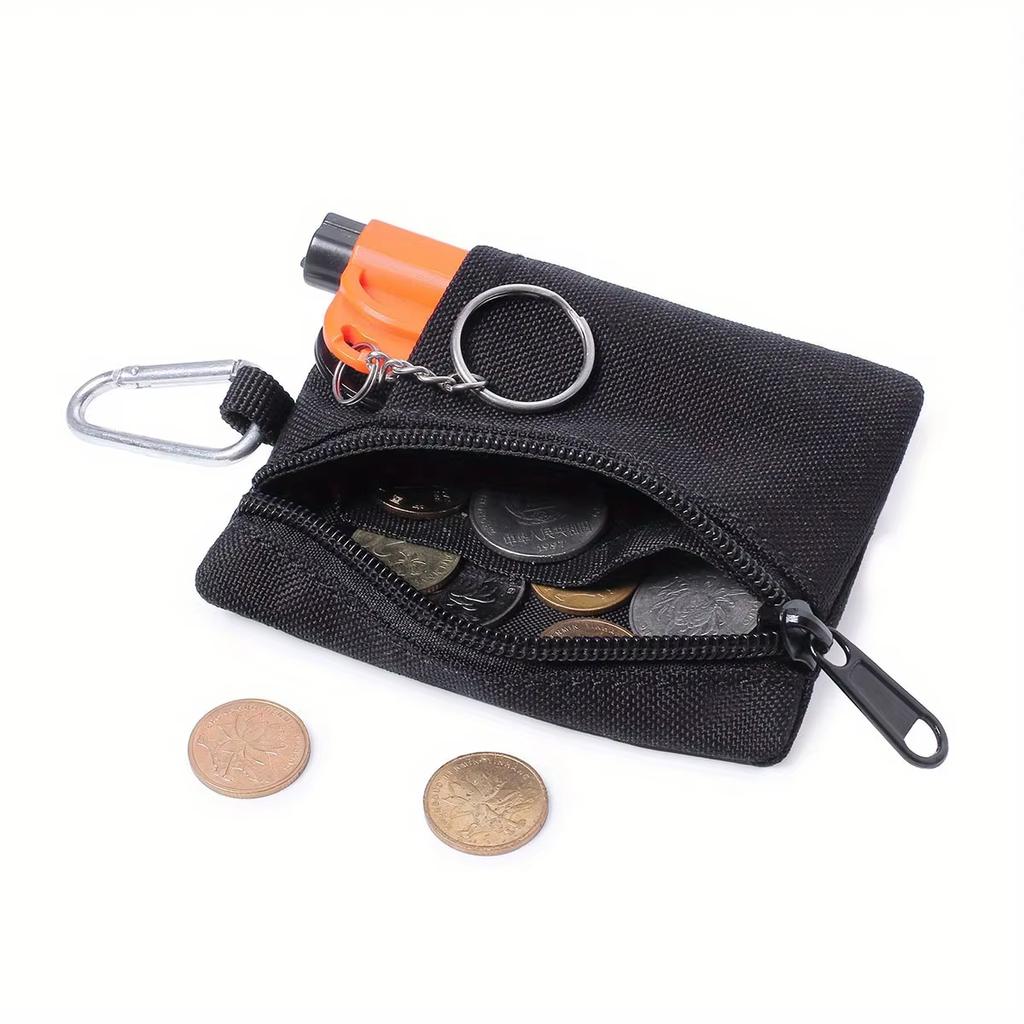 Outdoor Tactical Key Bag Zipper Coin Purse Headphones Storage Card Bag Small Wallet Mini Tools Bag