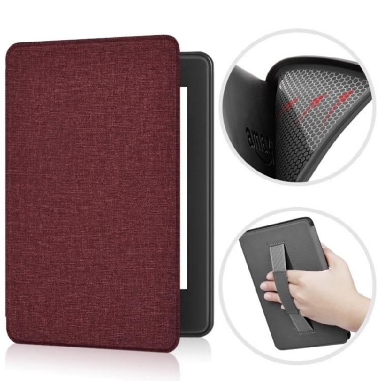 Color TPU Case Auto Sleep For Paper White 12th Gen 2024 7Inch With Fabric Texture And Easy Access