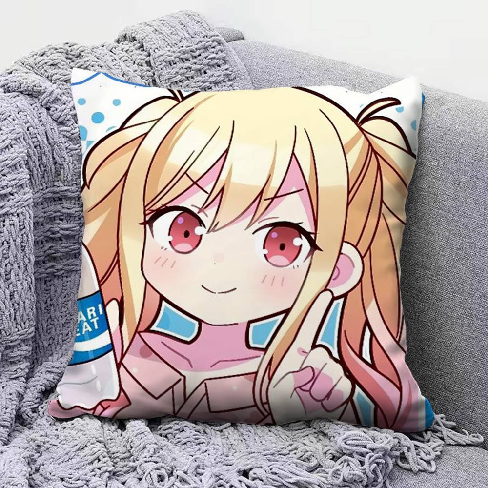 Saki Tenma Cute Home Sofa Cushion Covers and Aecorative Custom Pillow Covers