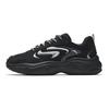 Anta Starry 3 Retro Casual Fashion Trend Durable Lightweight Low-Top Thick-Soled Dad Shoes Women sneaker Black Silver 922548837-5