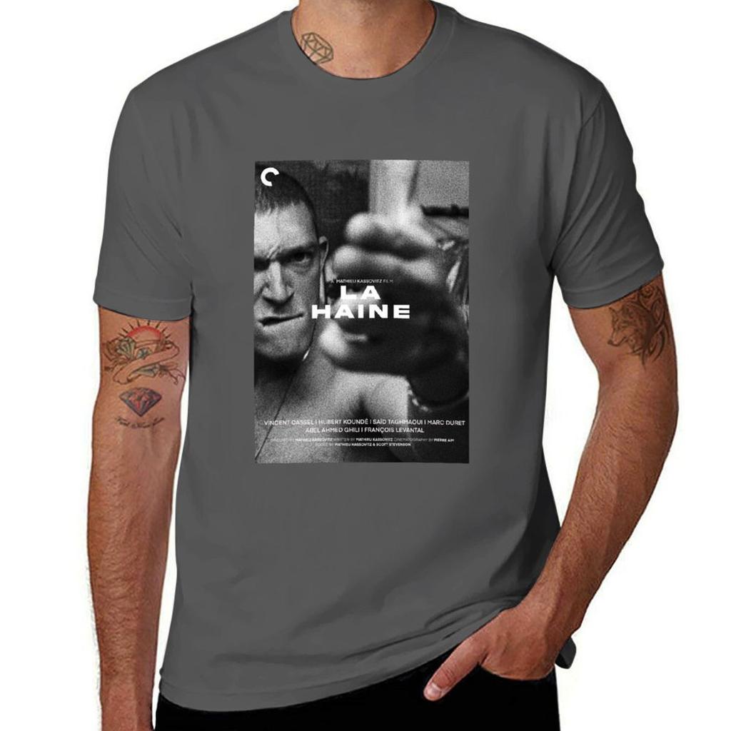 POSTERS / LA HAINE T-Shirt t shirts for man pack white man t shirt designer T-Shirt