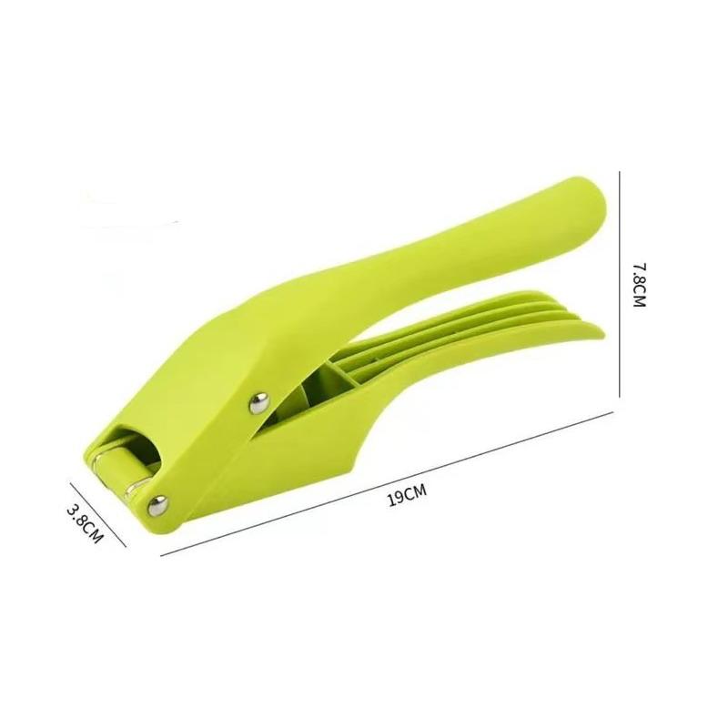 2-In-1 Multifunctional Garlic Press For Pressing Mash Garlic And Sliced Garlic Vegetable Squeezer For Home Cooking Masher Tool