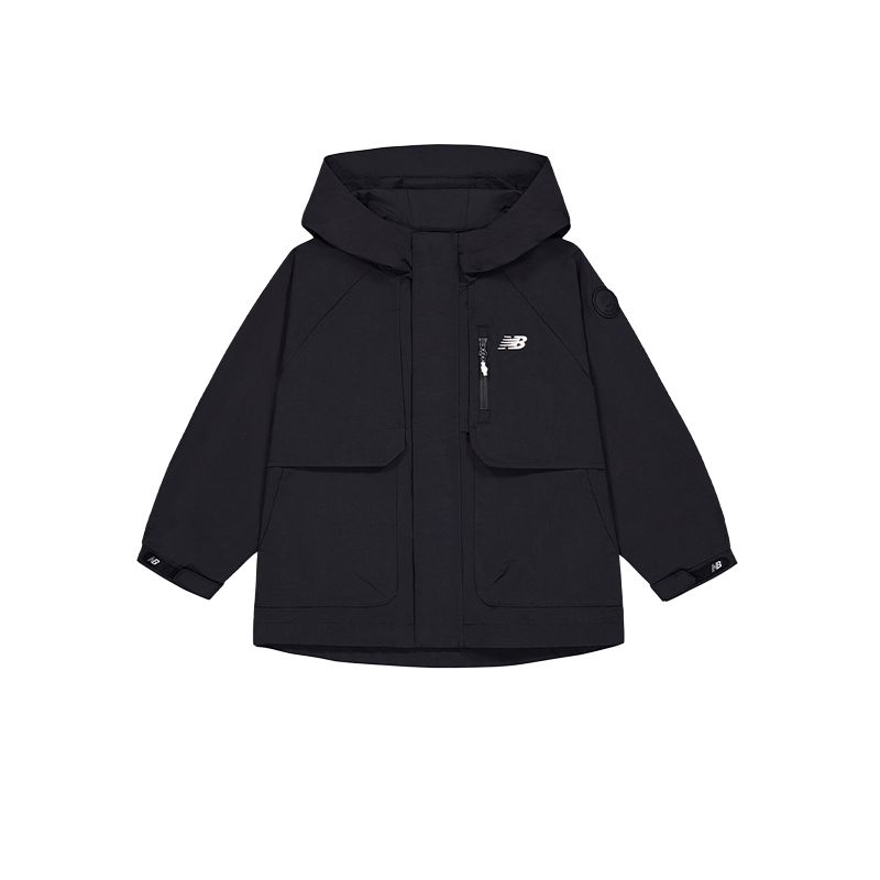 New Balance Kids Jackets Hooded Moderate 7AF31013-BK 110