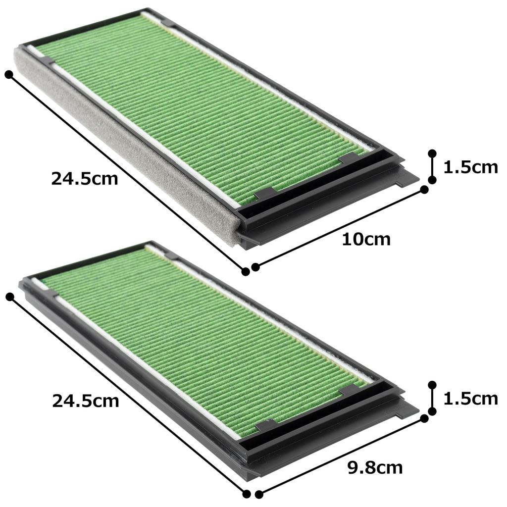 DENSO Car Air Conditioner Clean Air Filter DCC4007 High Dust Antibacterial and compatibility confirmation Filter, (014535-2360), Removal, PM2.5