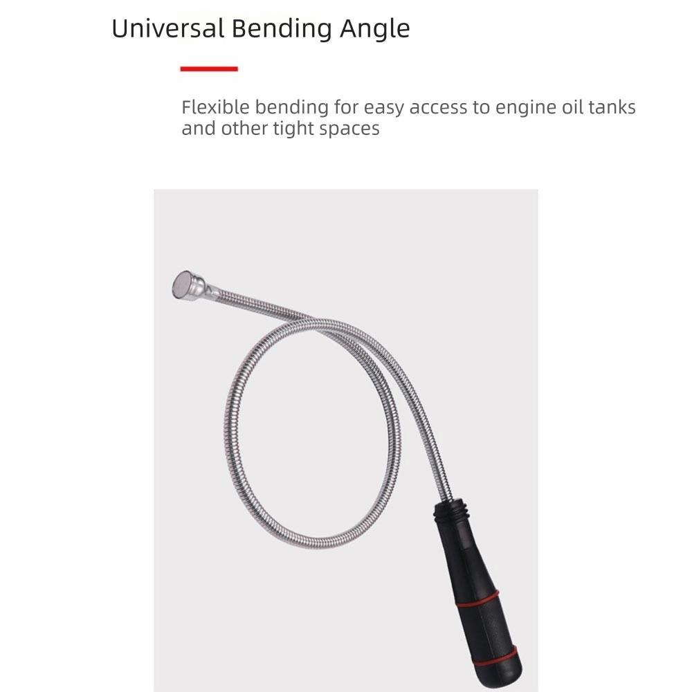 Large Head/Small Head Flexible Magnetic Pickup Tool Powerful Metal Suction Bar  Tool Kit