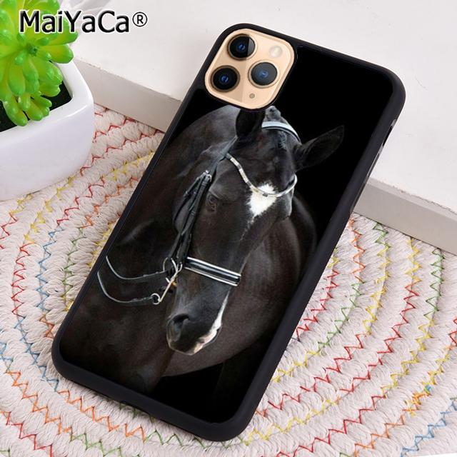 MaiYaCa 1233 Gray Shire Horse Phone Case Shell For iPhone 17 Air 12 13 16 Pro Max 15 14 Plus Cover Coque