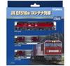TOMYTEC TOMIX N Gauge JR EF510 Type 0 Container Train Set 98485 Railway Model Electric Locomotive