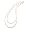 [VINGTAINE] Pearl Necklace, Long, 7mm, for Entrance Ceremonies, Graduation Ceremonies, Etc. A Sophisticated, Simple, Cute, and Stylish Gift for