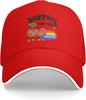 Support Your Fruity Friends LGBT Pride Rainbow Baseball Cap Polyester Adjustable Casual Hat