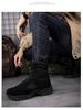 Men's Tactical Hiking & Desert Mountaineering Boots: Large Size Military Training Footwear