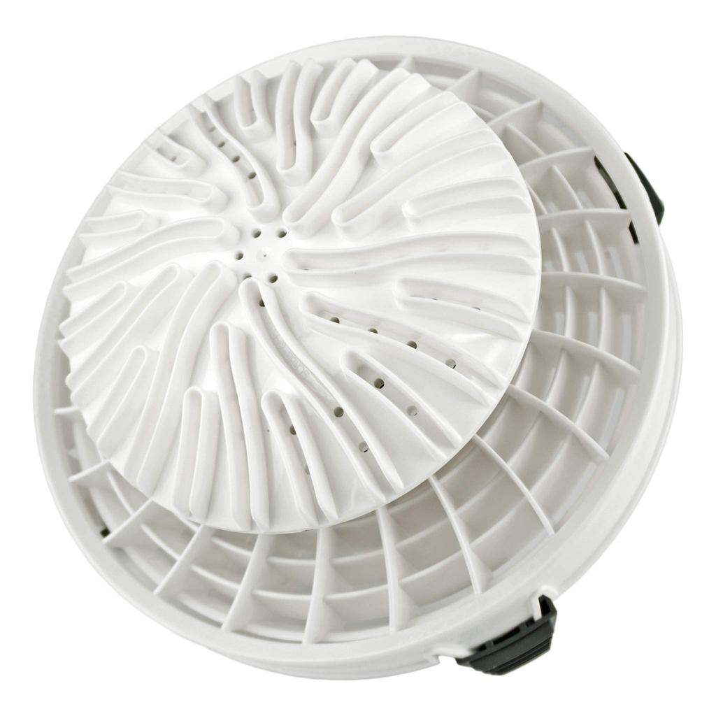 Detail Guardz SCRUB AND PUMP Attachment for Car Wash Scratch Prevention Car Wash Supplies Sand and Stone Separation (White) DG-DL-SAP-WHT