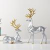 Modern Nordic Origami Elk Ornament for Living Room Decor and Housewarming Gift