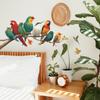 Bright-feathered Parrots and Hummingbirds In The Living Room Entrance Hall Home Decoration and Beautification Stickers