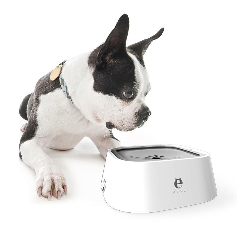 

Pet Dog Drinking Water Bowl Portable 1.5L Floating Non-Wetting Mouth Splash Water Cat Bowl Anti-Overflow Water Dispenser
