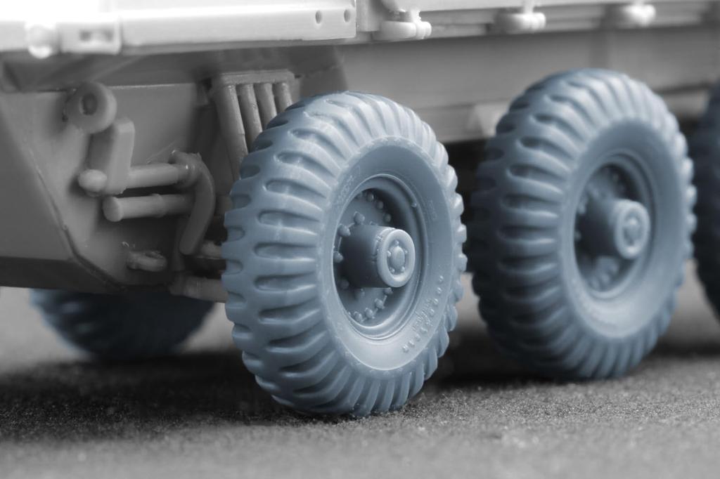 Alvis FV622 Stalwart Wheel Set for Ace Model Parts SCXWM72004 Scale-X 1/72 Mk.2 (7 Wheels) Kits, (Military Vehicles)