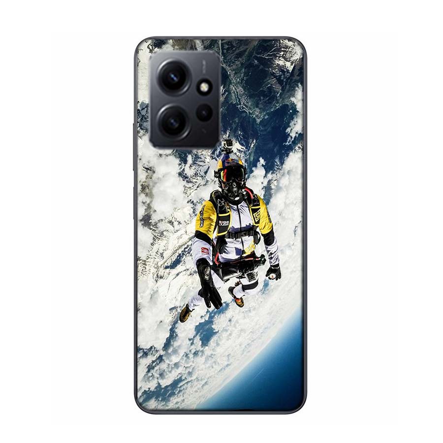 Extreme Adventure Parachuting Phone Case For Redmi 12 13C 12C 15C 9 10 10C Note 13 Pro Plus 14 15 Pro 9T 9C 9A TPU Soft Cover Cl