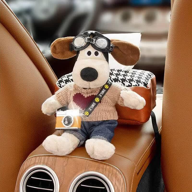 Cute Cartoon Car Tissue Box & Holder