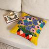 PBlooming Blue Anemone Cushion Cover Linen DoubleSided Pillowcase Sofa Cushion Cover MultiSize Home Decor