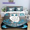 Sheffield Wednesday Football Club Pattern Bedding,Quilt Set Quilt Cover Pillowcase Home Birthday Gift (1 * duvet cover + 2 * pillowcase, without core)
