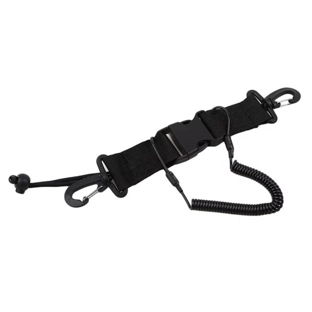 Quick Release Diving Camera Lanyard Strap Buckle Clips Underwater Camera Anti-lost Spring Rope Diving Anti-lost Rope