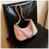 IELGY Diamond Bag Fashion One-Shoulder Underarm Commuter Bag