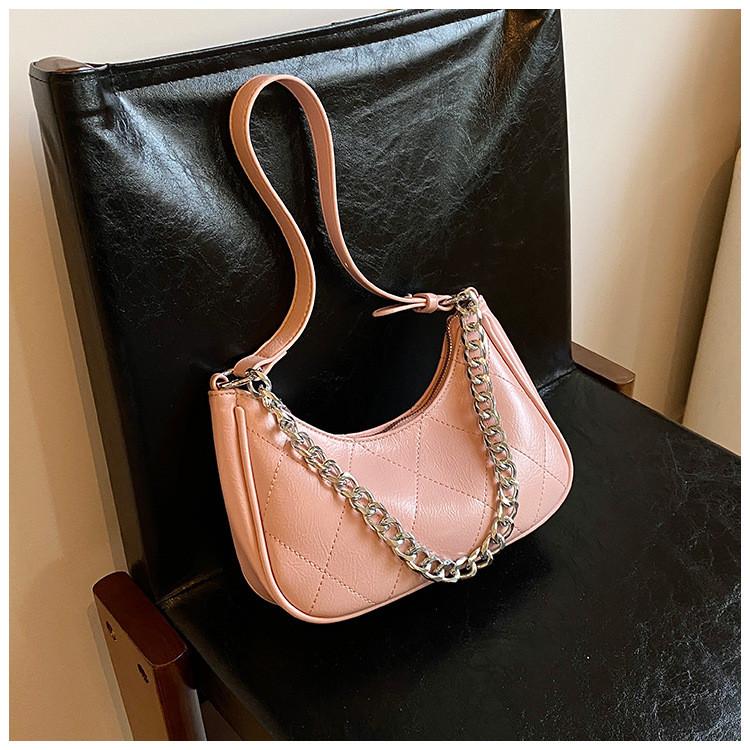IELGY Diamond Bag Fashion One-Shoulder Underarm Commuter Bag