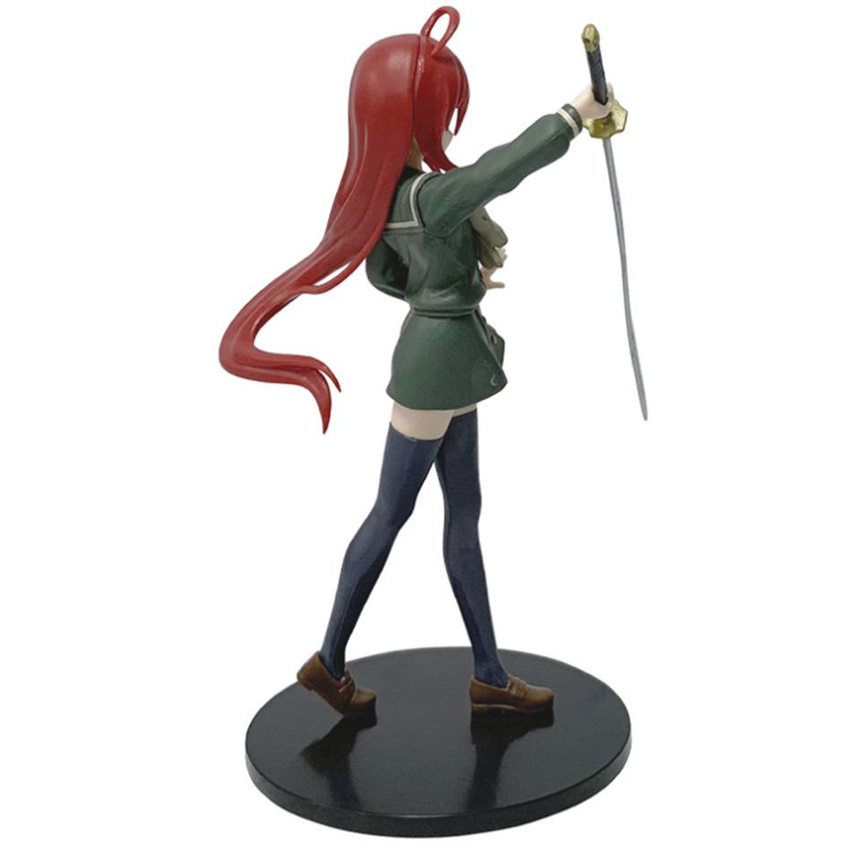 19CM Anime Shakugan Shana Punish Action Figures Model Collection Ornament Cartoon Toy Gift PVC no the crime Articulated Poseable Detailed Movable