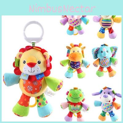 Peluche Hochet Bébé Cerf Singe Avec Design Suspendu Pour le Développement Précoce et l'Interaction Parent-Enfant