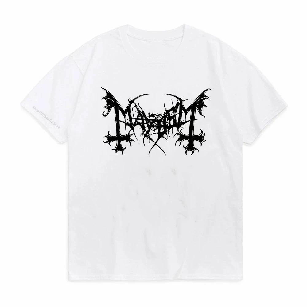 Rapper Mayhem Death Metal T Shirt Unisex Unisex Oversized Tee Shirts Cool Summer Short Sleeve Fashion Cotton Tees Tops