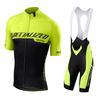 Cycling Jersey Men Summer Anti-UV Cycling Jersey Set Breathable Racing Sport Mtb Bicycle Jersey Bike Cycling Clothing Suit