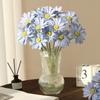 3pcs/Set Real Touch Artificial Daisy Flower Fake Chamomile Bouquet Indoor Room Home Vase Decor Fake Flowers Garden Wedding Decor