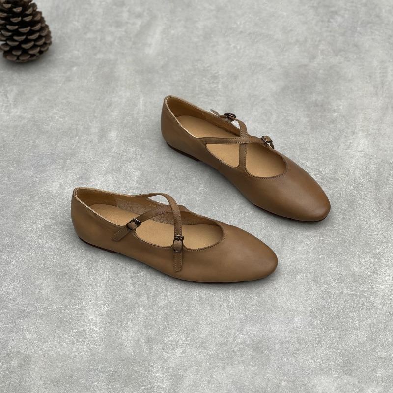New Flat Single Shoes for Women's Versatile Shoes