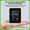 3 In 1 Carbon Dioxide Detector Semiconductor Sensor Carbon Dioxide Sensor Portable Color Screen Gas Detector Analysis Instrument