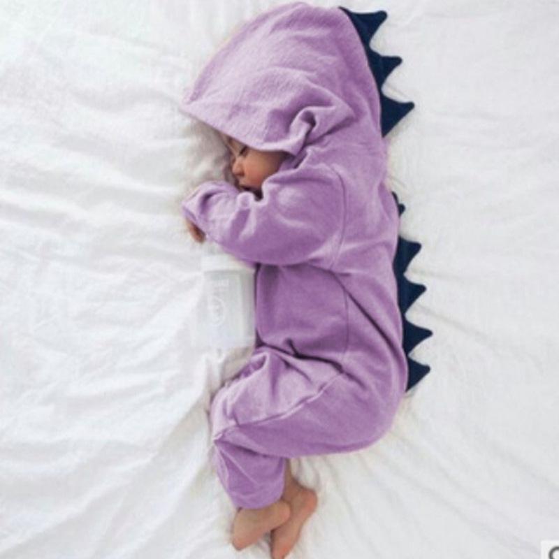 Tuta con Cappuccio da Dinosauro: Tuta da Neonato Carina 2024