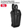 Electric Scooter Bag Double Zipper Large Capacity Universal Waterproof Electric Scooter Handlebar Bag for Kugoo M4