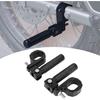 CHANGCHENG Motorcycle Rear Foot Pegs CT125 Pedal Bracket Rest Footpeg CNC for CT125 Trail 125 Hunter Cub Black