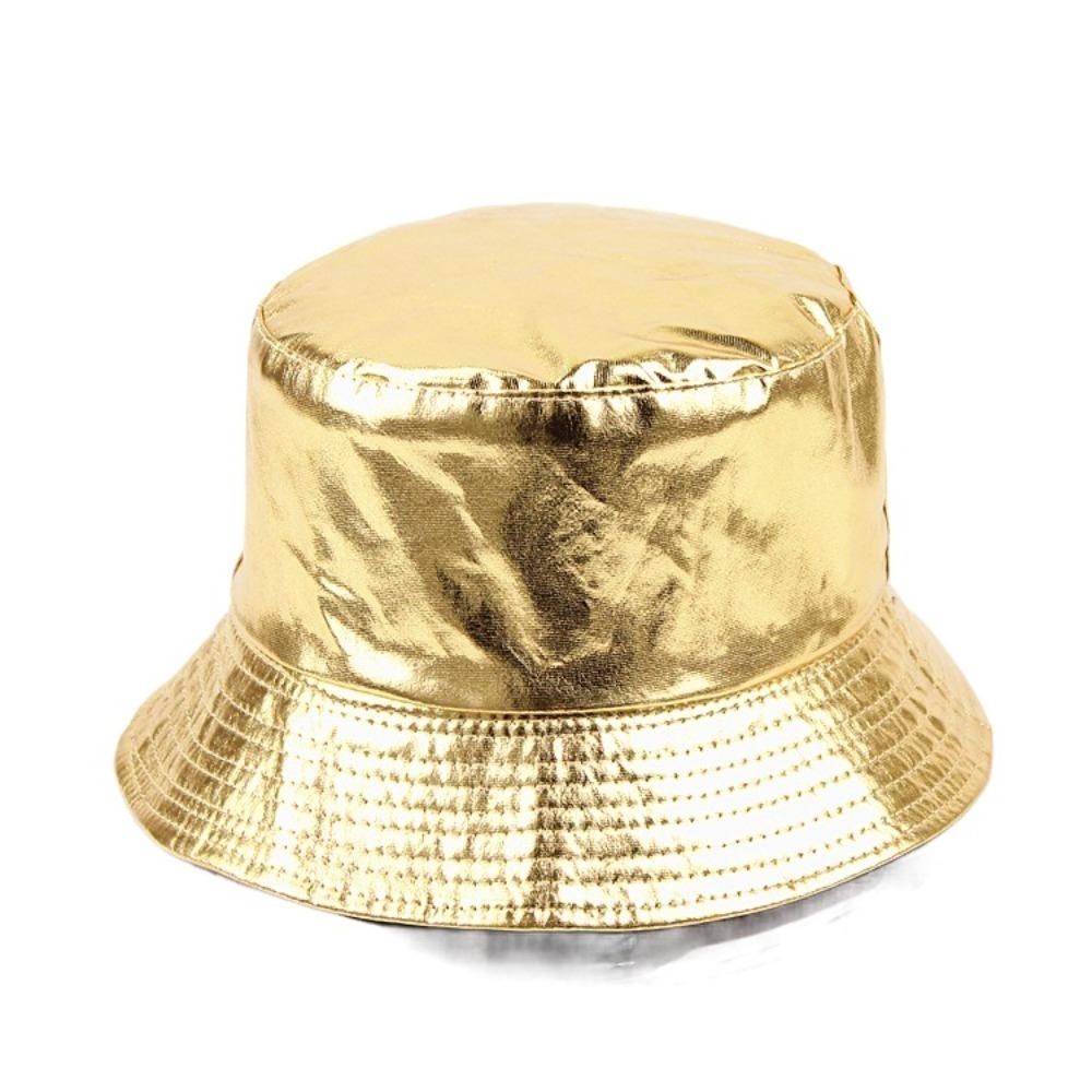 Harajuku Fisherman Hat Solid Color Bucket Cap Simple Sun Hat  Women