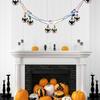 Halloween Streamers Halloween Pull Garland Ceiling Banner 118Inch Pumpkins Ghosts Bats Spiders Decor Festival Banner Garland